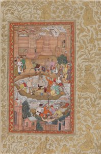 The Punishment of Khwaja Muazzam by Unbekannt Unbekannt